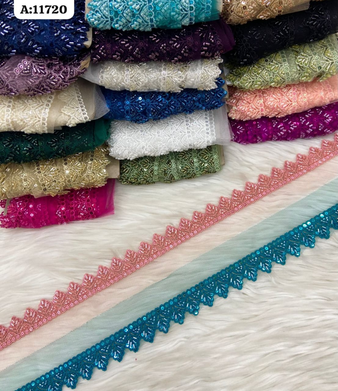 cut moti china lace